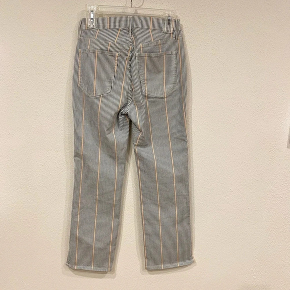 3x1 Striped Stretch High Rise Austin Crop Jeans Size 26 EUC - Picture 3 of 3